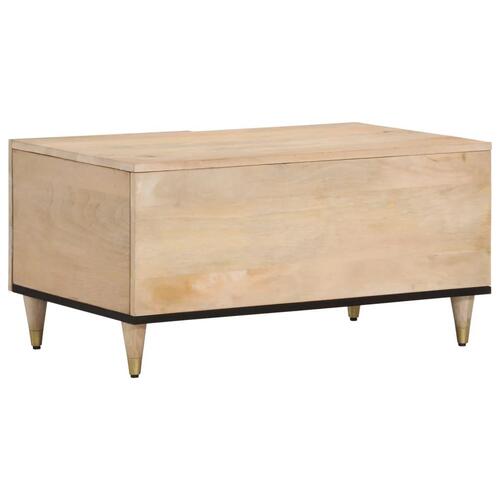 Sofabord 80x50x40 cm massivt mangotræ