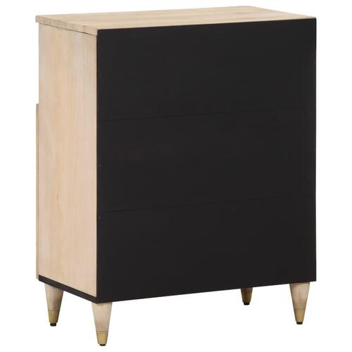 Skab 60x33x75 cm massivt mangotræ