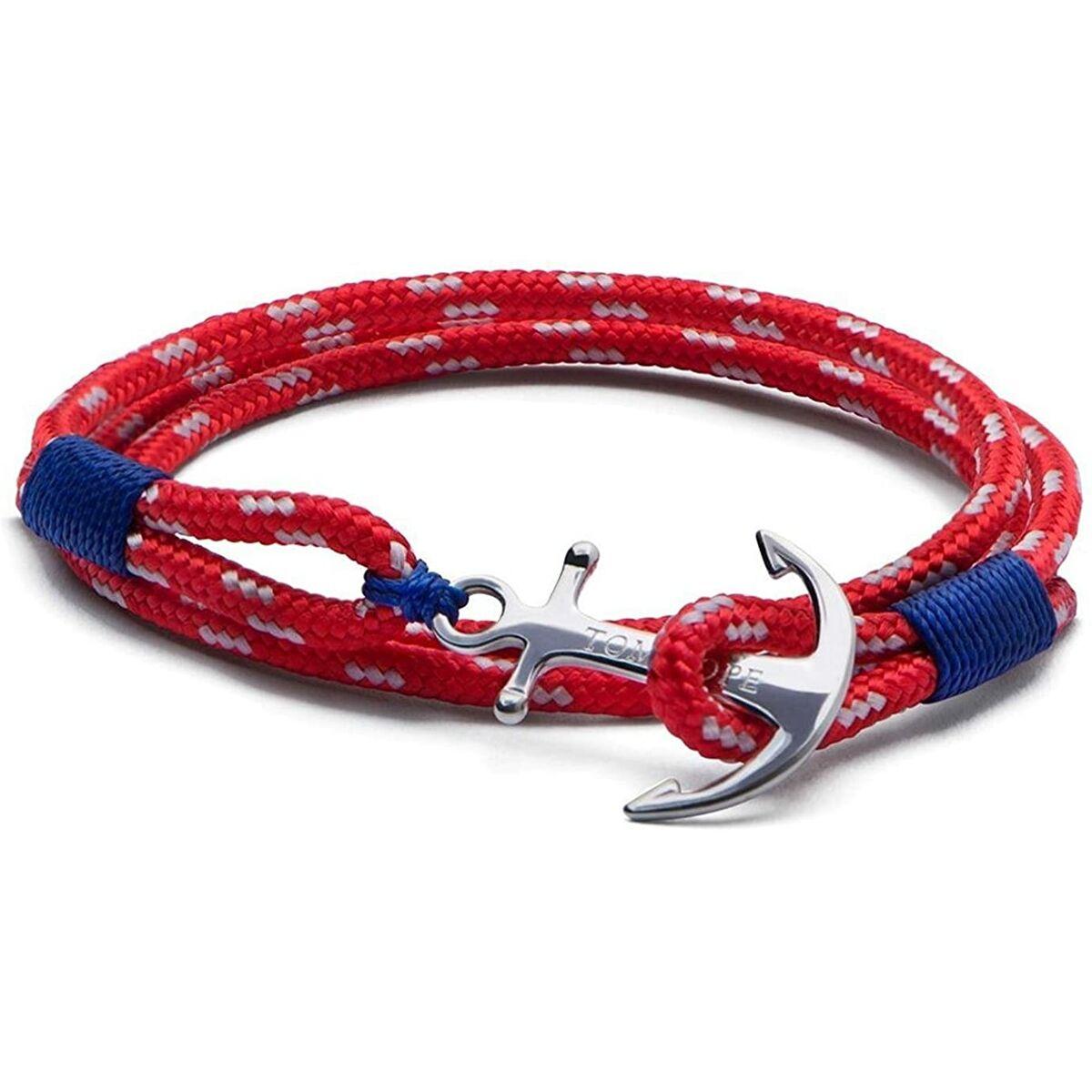 Tom Hope unisex armbånd TM0013, rød, 21 cm