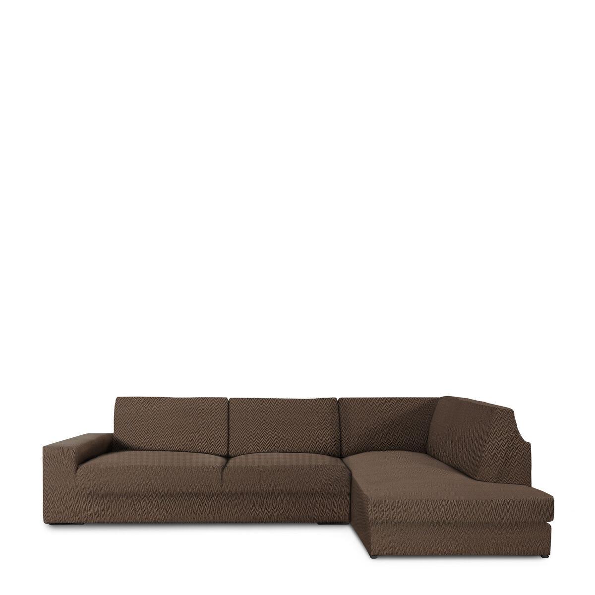 Sofa cover Eysa JAZ Brun 110 x 120 x 500 cm