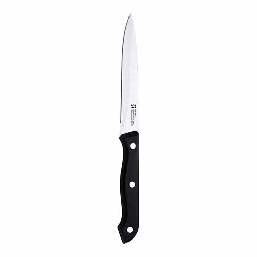 Sæt med køkkenknive og holder San Ignacio Dresde SG-4161 Sort Rustfrit stål 7 Dele