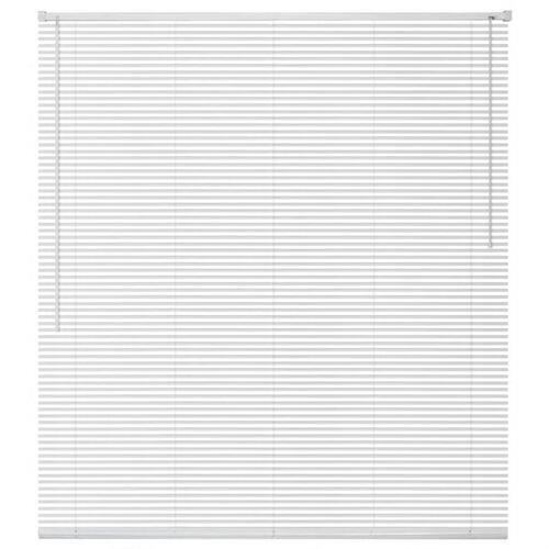 Persienne aluminium 140 x 220 cm hvid
