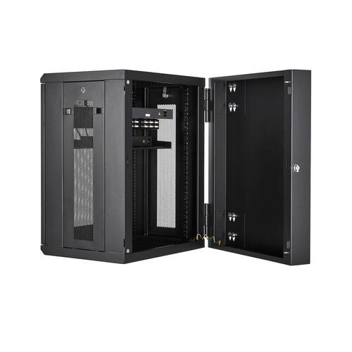 Vægmonteret rack kabinet Startech RK1520WALHM