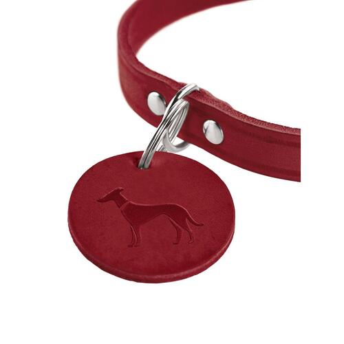 Hundehalsbånd Hunter Aalborg Rød M 38-47 cm
