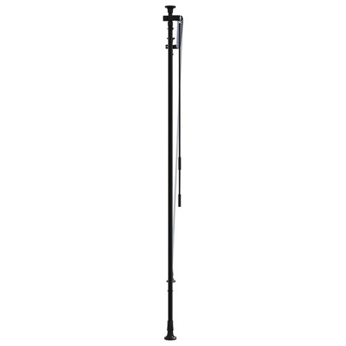 Udendørs rullegardin 200x270 cm stof og stål blå og hvid