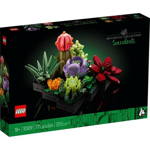 Konstruktionsspil Lego Succulent 10309 771 Dele Multifarvet