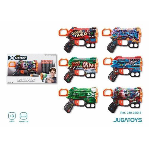 Dartpistol X-Shot Skins Menace 15 x 9 x 3 cm