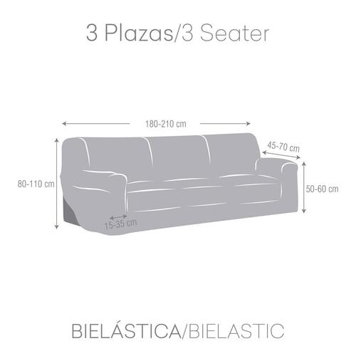 Sofa cover Eysa BRONX Hvid 70 x 110 x 210 cm