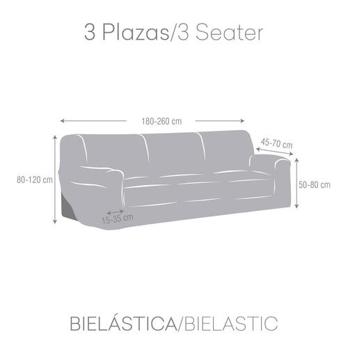 Sofa cover Eysa JAZ Brun 70 x 120 x 260 cm