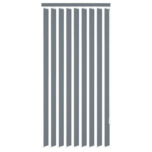 Lamelgardiner gråt stof 150x180 cm