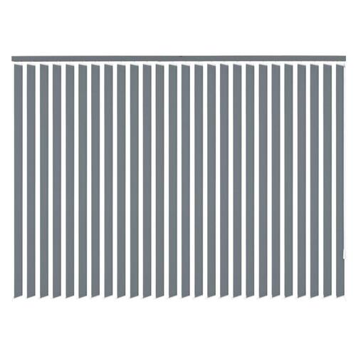 Lamelgardiner gråt stof 150x180 cm