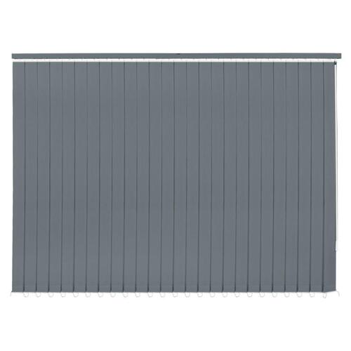 Lamelgardiner gråt stof 150x180 cm