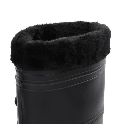 Gummistøvler med udtagelige strømper str. 41 PVC sort