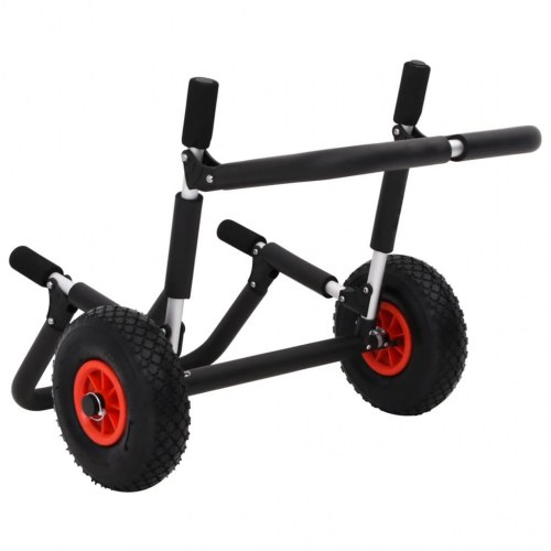 SUP Trolley til 2 surfbrætter 90 kg foldbar aluminium