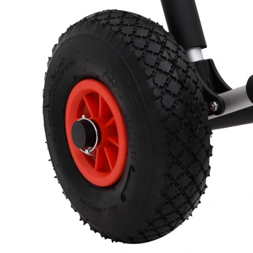 SUP Trolley til 2 surfbrætter 90 kg foldbar aluminium