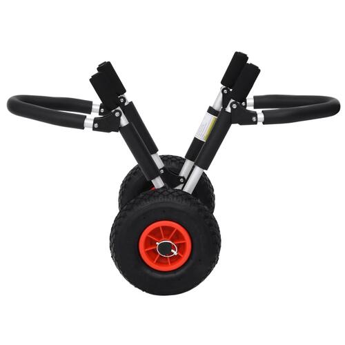 SUP trolley til surfbræt 45 kg foldbar aluminium