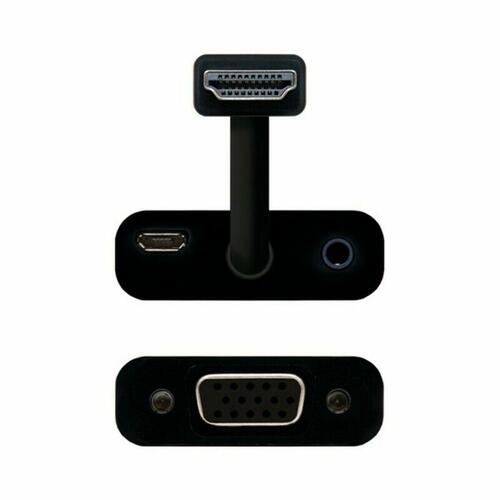 HDMI til SVGA med lydadapter NANOCABLE 10.16.2001-BK