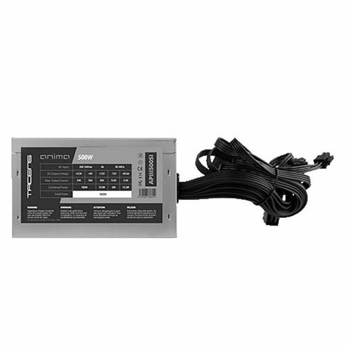Strømforsyning Mars Gaming APIII500SI 500W Sort Stål 500 W 6 W