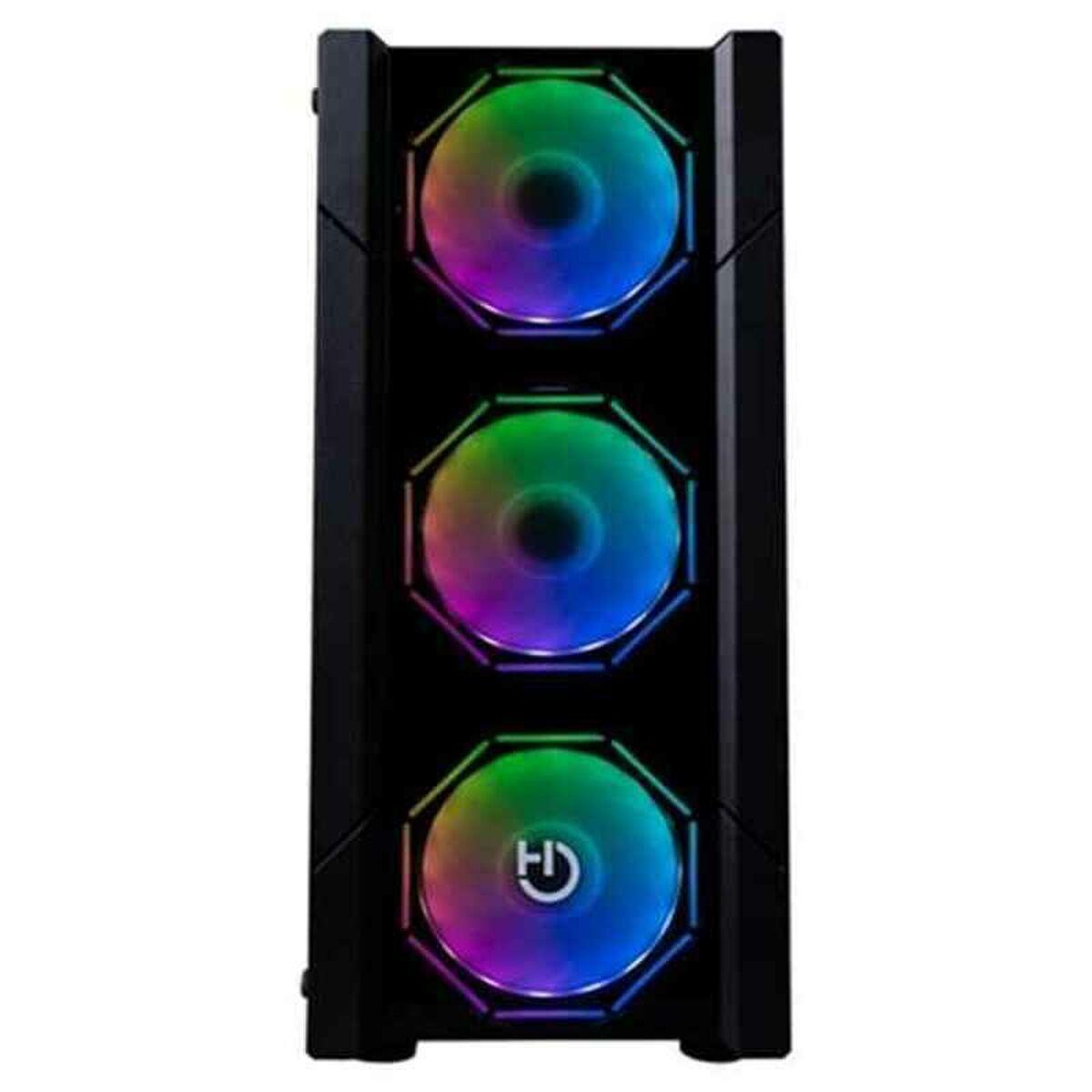 Hiditec V30 ARGB ATX Midi-Tower kabinet - Sort