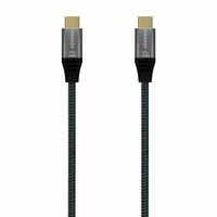USB-C-kabel Aisens A107-0628 1 m Grå (1 enheder)