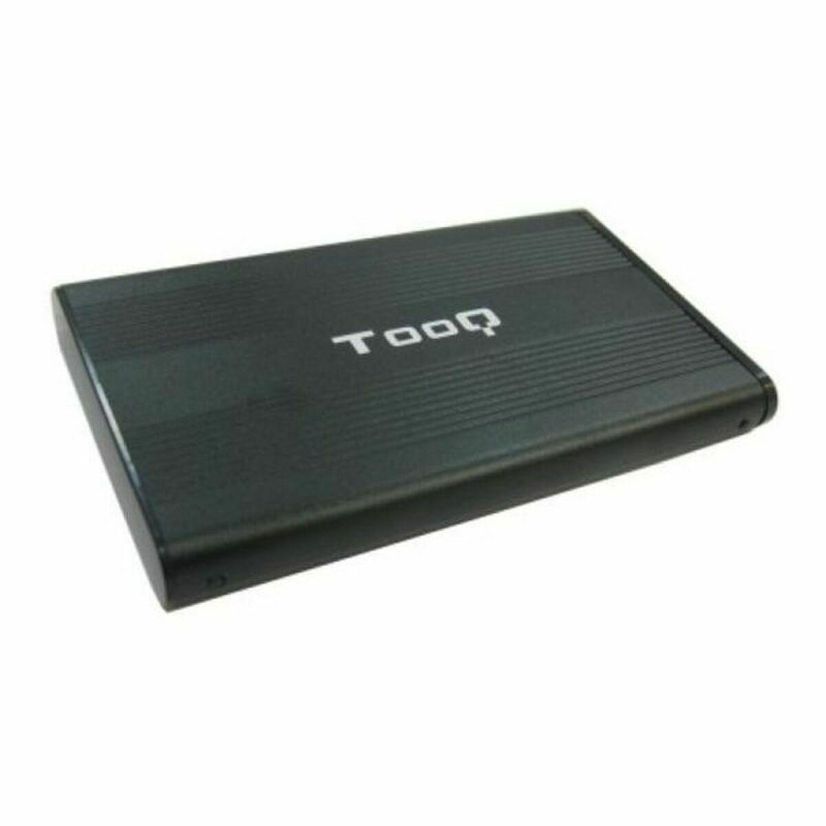TooQ TQE-2510B ekstern harddiskboks 2,5" SATA til USB 2,0 - sort
