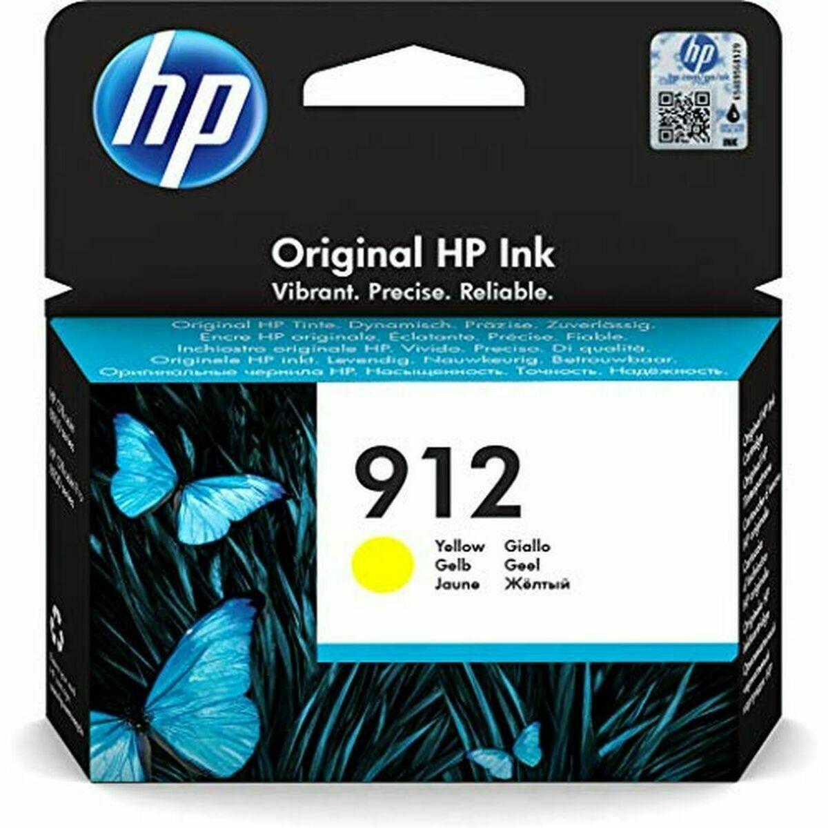 HP 912 gul - kompatibel blækpatron til HP OfficeJet billede