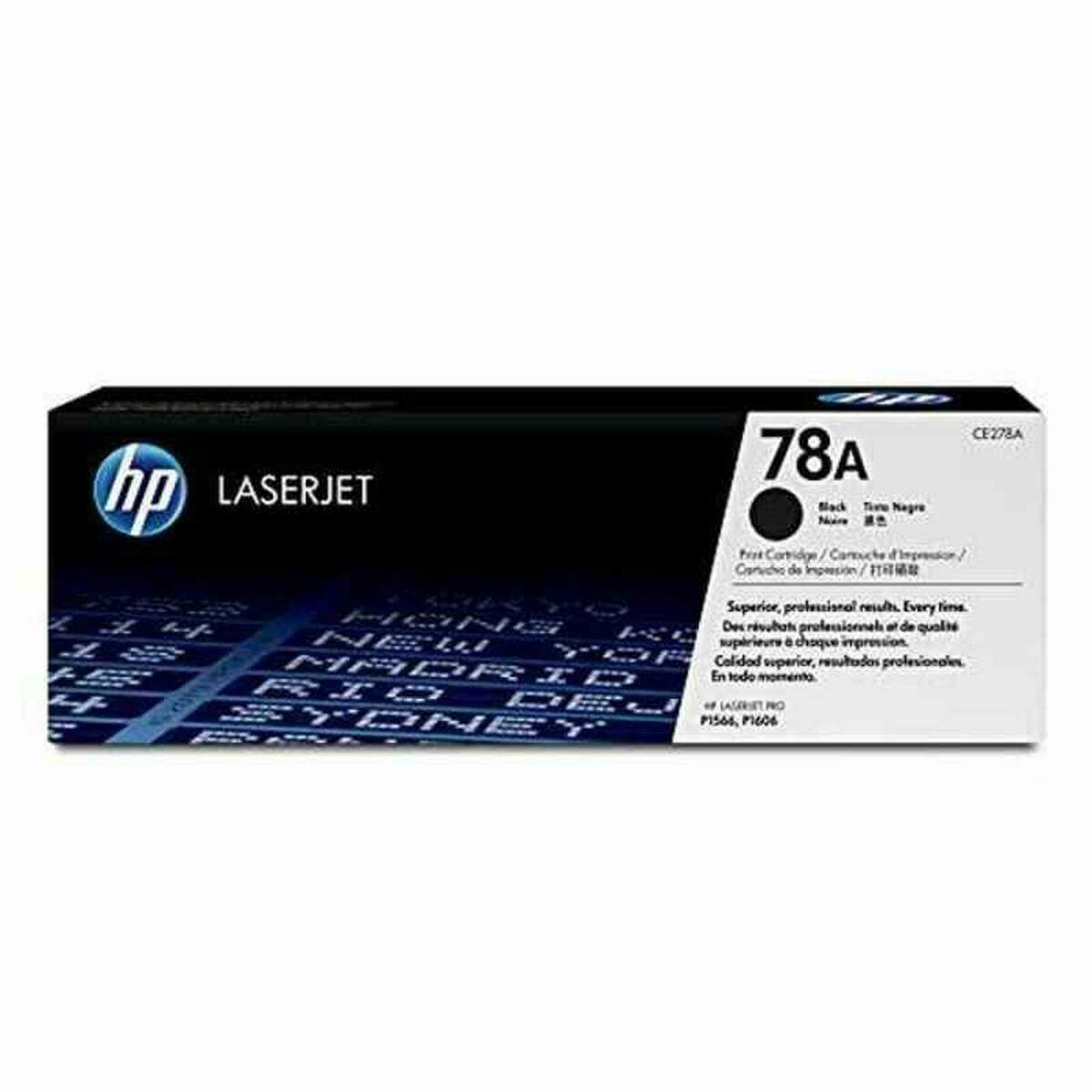 Original toner HP 78A Sort