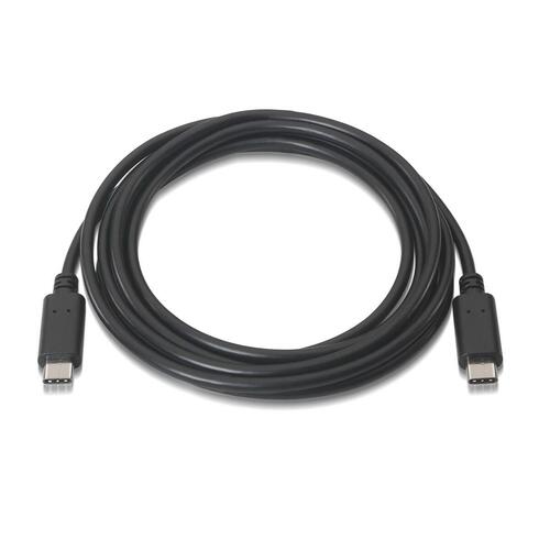 USB-C-kabel Aisens A107-0058 Sort 3 m