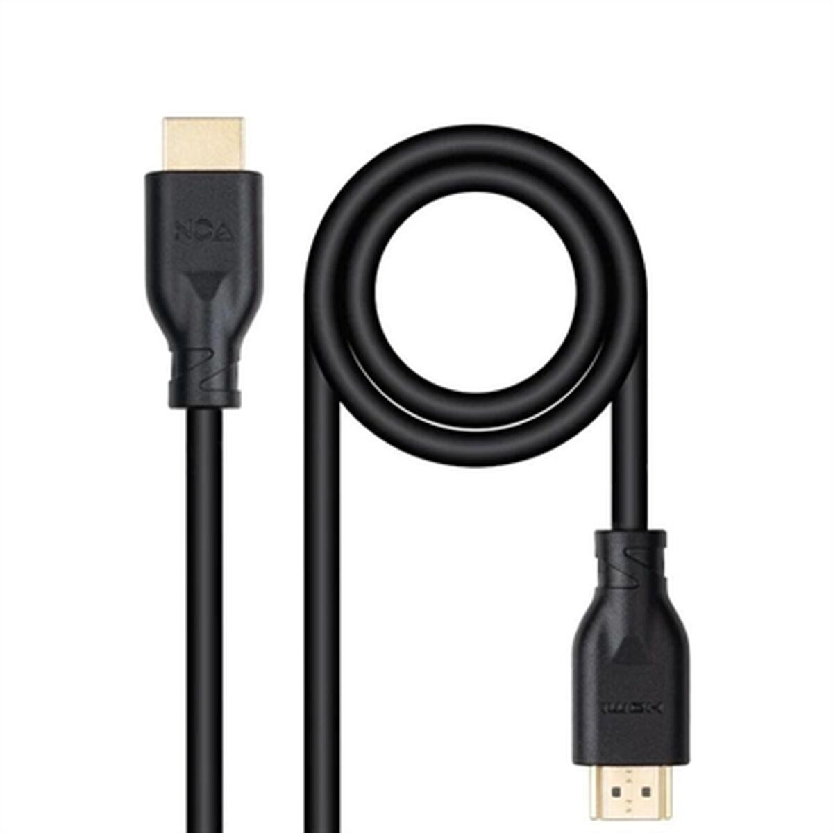 HDMI-kabel NANOCABLE 10 m - HDMI 2.0, 4K 60 Hz (Sort)