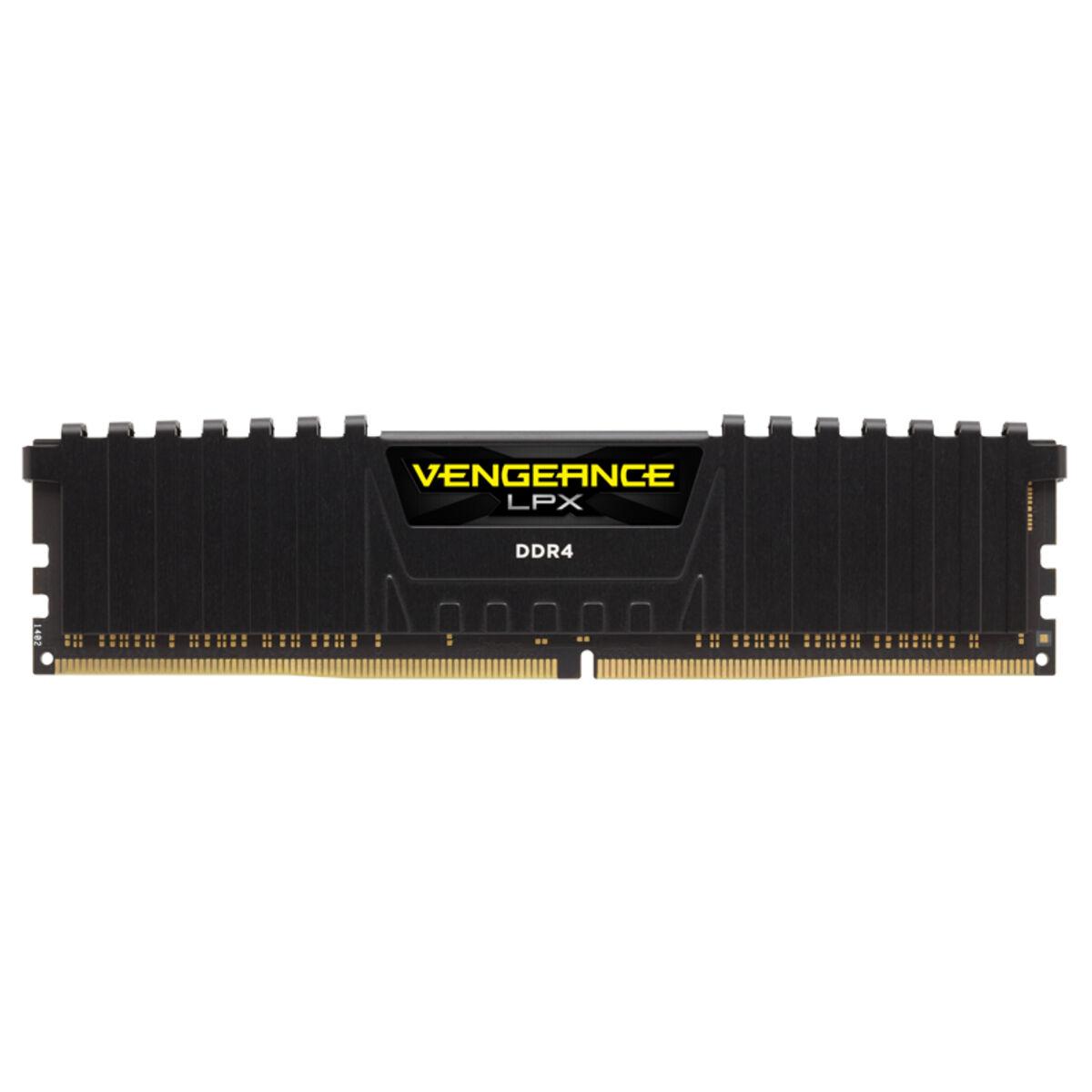 CORSAIR Vengeance LPX - DDR4 - modul - 16 GB - DIMM 288-PIN - 3200 MHz / PC4-25600 - CL16 - 1.35 V - ikke bufferet - ikke-ECC - sort