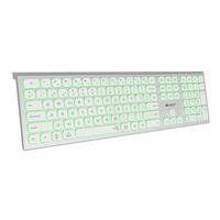 Bluetooth-tastatur Subblim SUBKB-3MIE300 Sølv Spansk qwerty