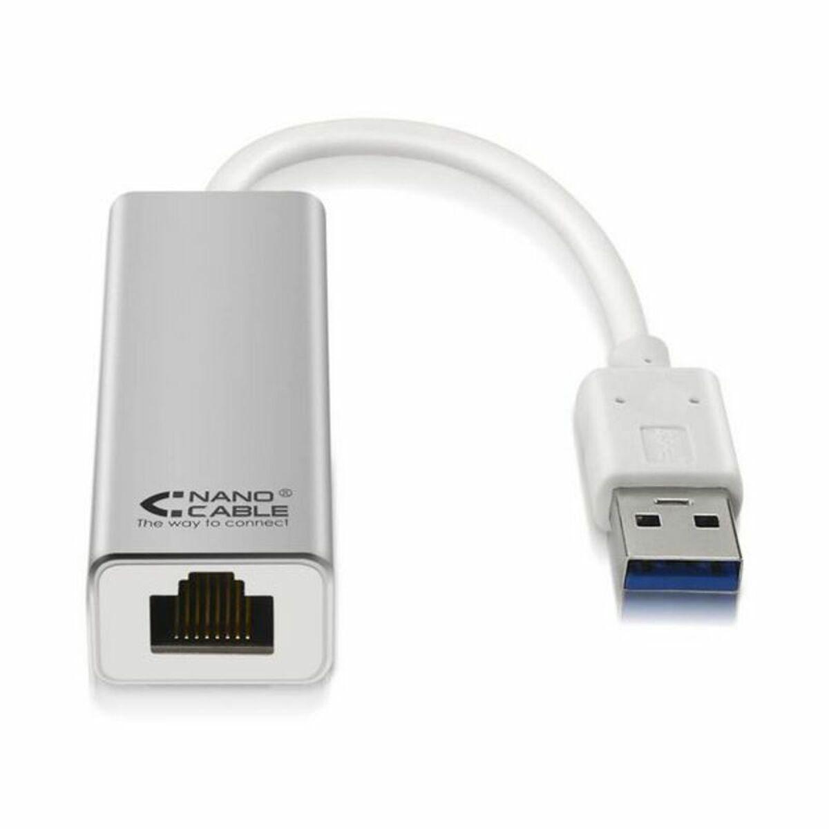 NANOCABLE USB 3.0 til RJ45 netværksadapter, 0,15 m