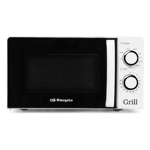 Mikrobølgeovn med Grill Orbegozo MIG 2130 20 L 700W Hvid 900 W 20 L
