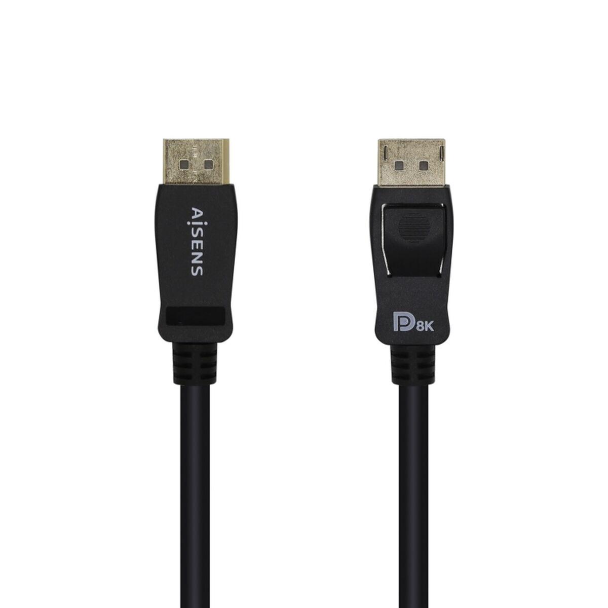 DisplayPort-kabel Aisens A149-0432 Sort 2 m