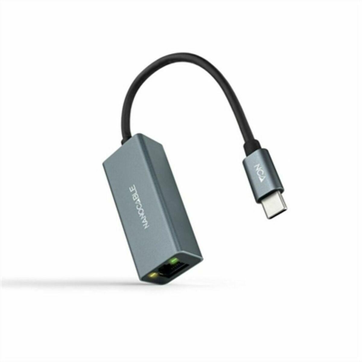 USB‑C netværksadapter til RJ45 - NANOCABLE