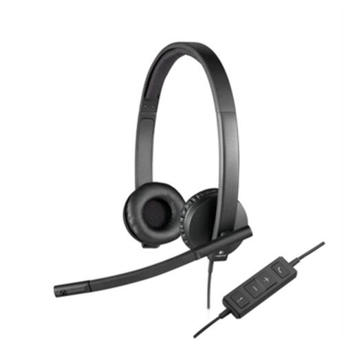 Hovedtelefoner Logitech 981-000575 Sort