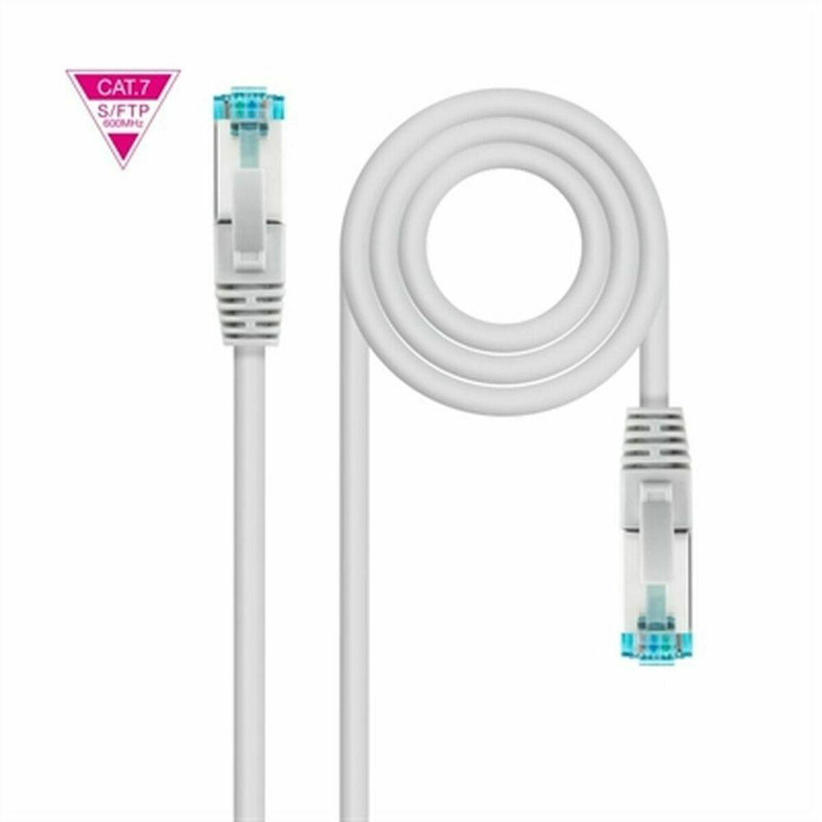 NANOCABLE Cat7 S/FTP netværkskabel RJ45 - 3 m, grå