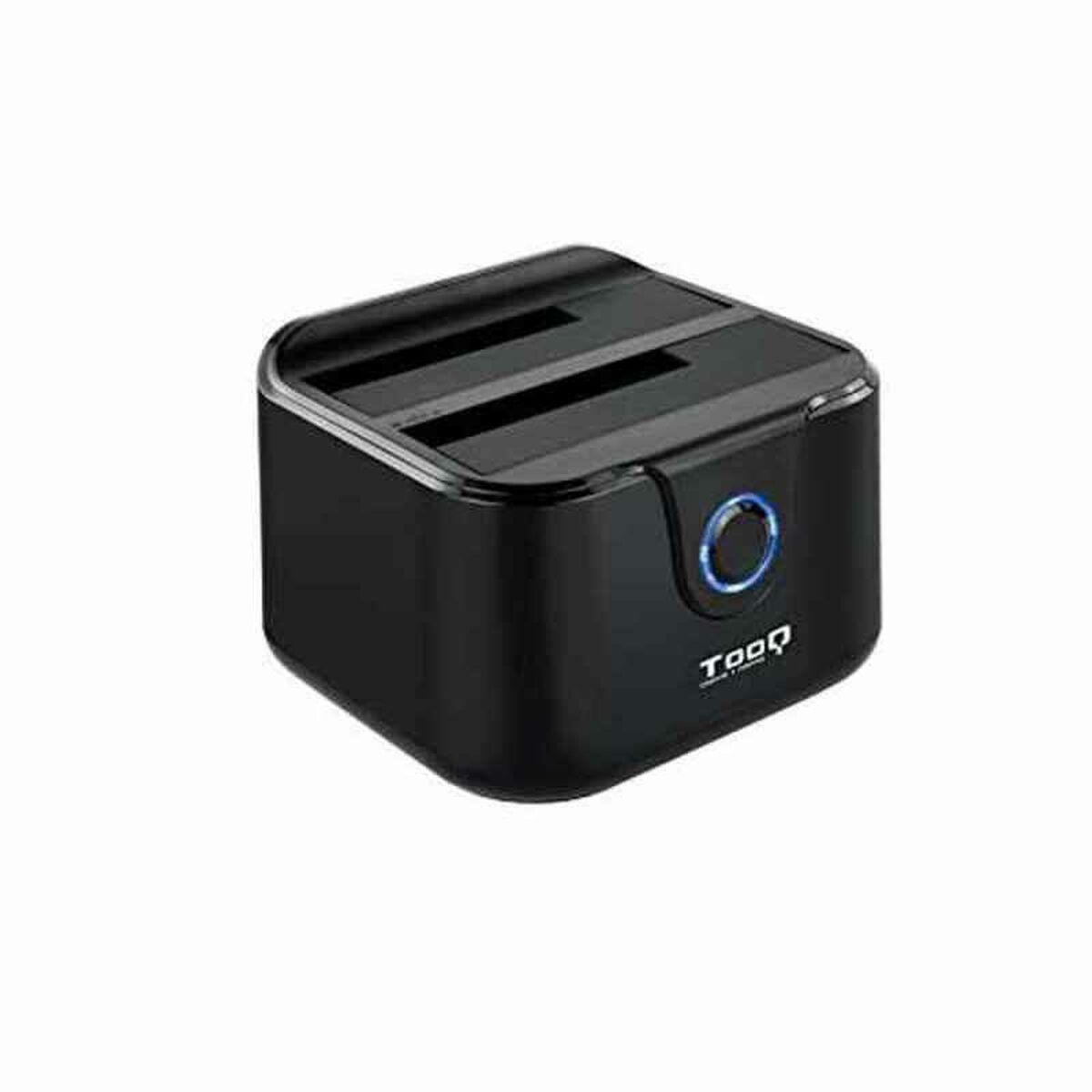 TooQ dual dockingstation TQDS-802B 2,5"/3,5" SATA USB 3.0 - sort