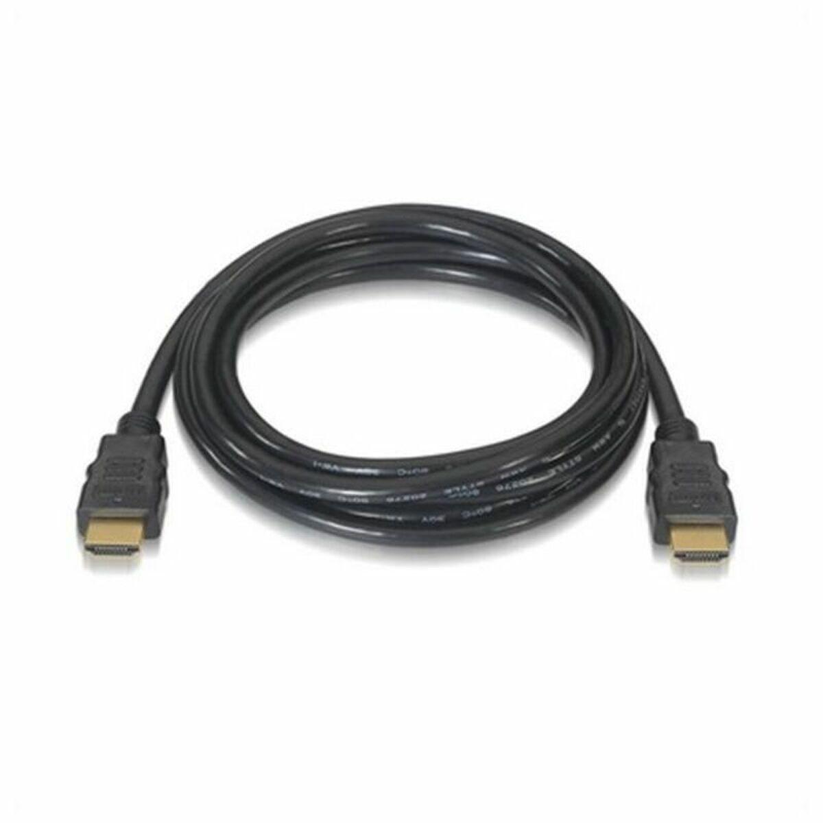 HDMI-kabel NANOCABLE 2.0 - 1,5 m - 4K - Sort