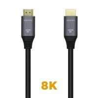 HDMI-kabel Aisens A150-0426 Sort Sort/Grå 1 m