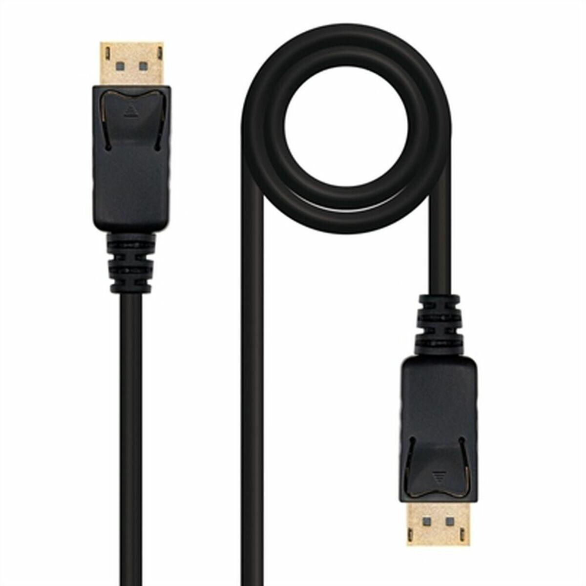NANOCABLE DisplayPort-kabel 1,5 m - sort (han til han)