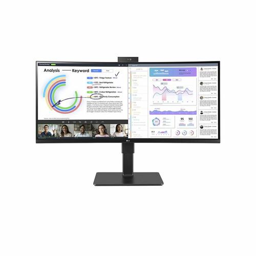 Skærm LG 34BQ77QC-B WQHD
