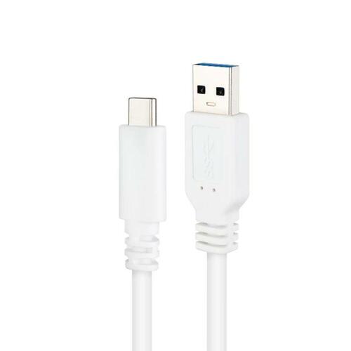 USB-C-kabel til USB NANOCABLE 10.01.4001-W Hvid 1 m (1 enheder)