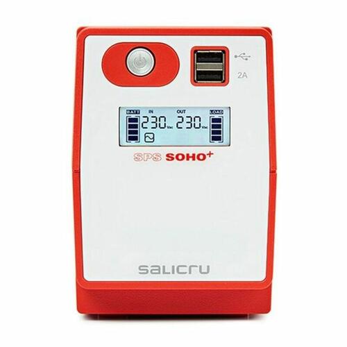 System til Uafbrydelig Strømforsyning Off Line Salicru SPS 650 SOHO+ 650 W 360 W 650W