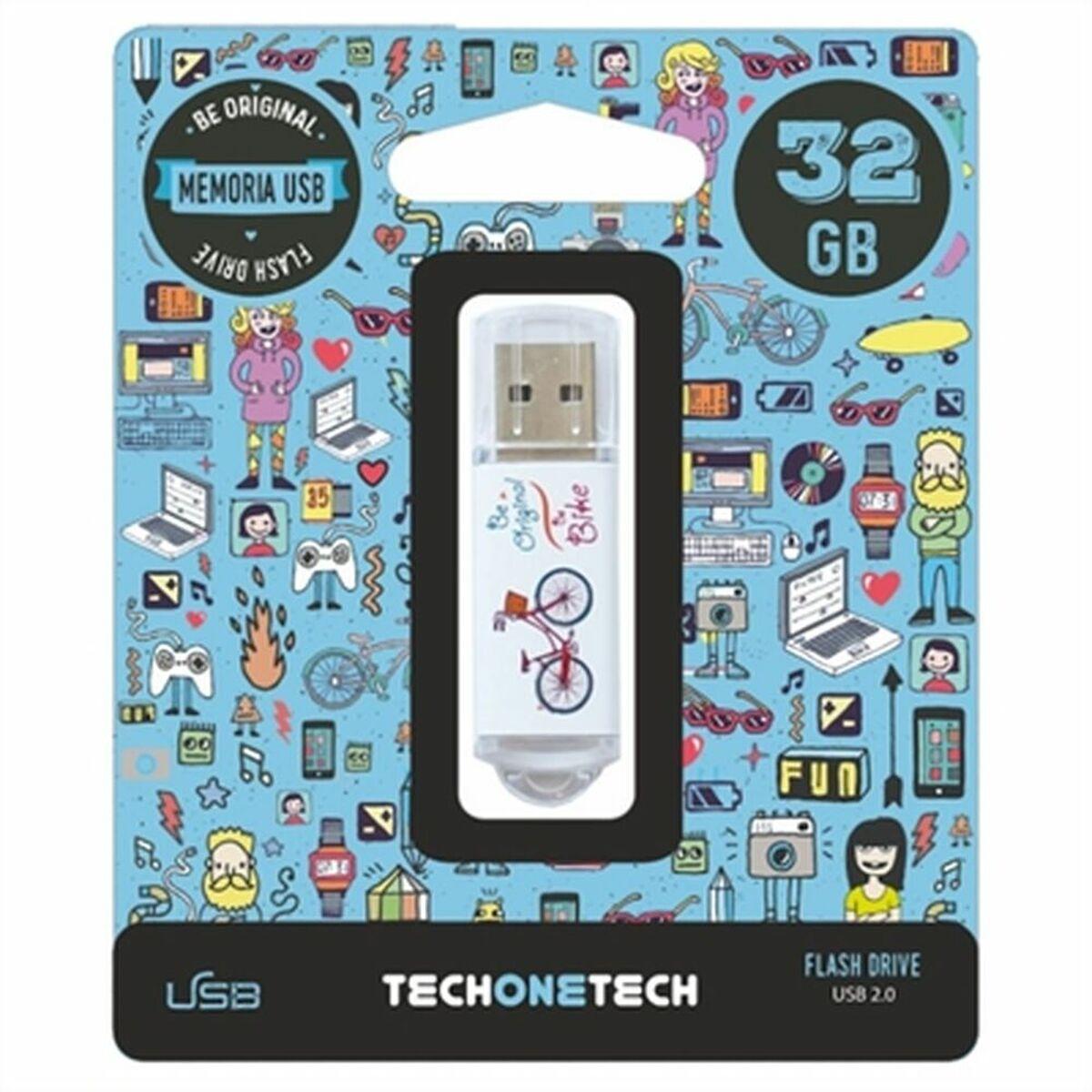 Tech One Tech USB-stik 32 GB (TEC4005-32)