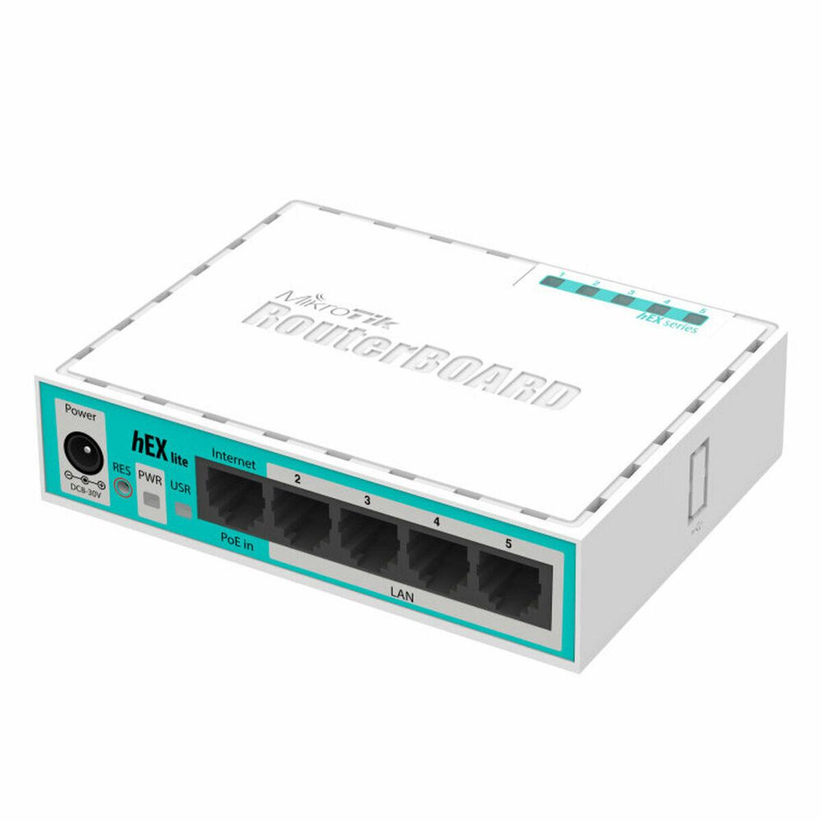 Router Mikrotik hEX lite RB750R2 - hvid