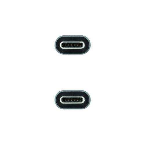 USB-C-kabel NANOCABLE 10.01.4300 50 cm Sort