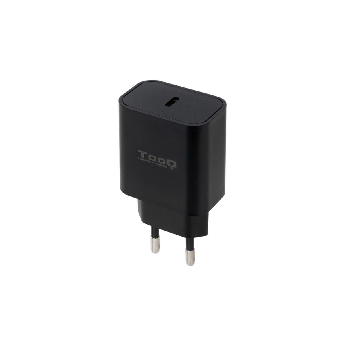 Vægoplader TooQ TQWC-PDUSBC20B 20 W Sort (1 enheder)