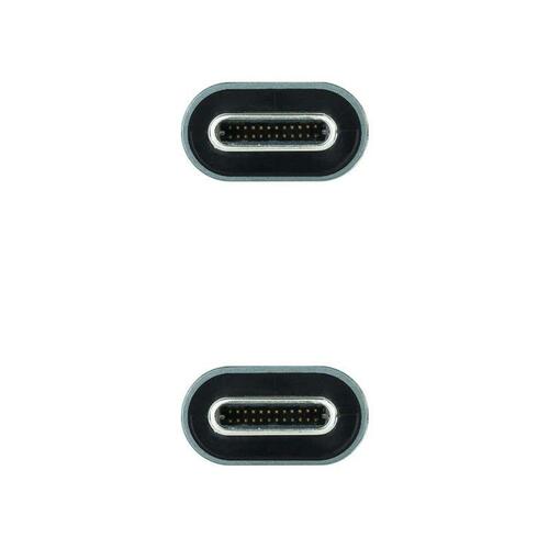 USB-C-kabel NANOCABLE 10.01.4301 Sort 1 m (1 enheder)