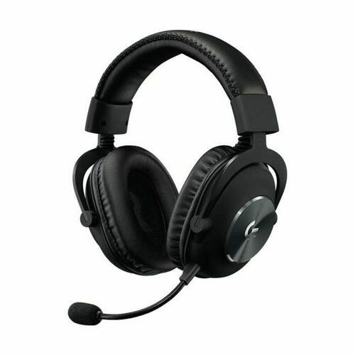 Hovedtelefoner med mikrofon Logitech PRO X Gaming Headset Sort